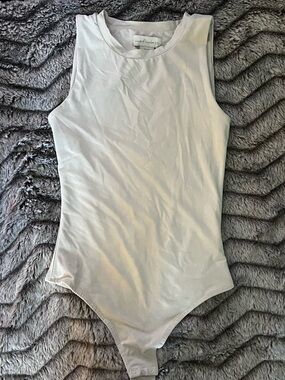 Classic Sleeveless Bodysuit — Cream